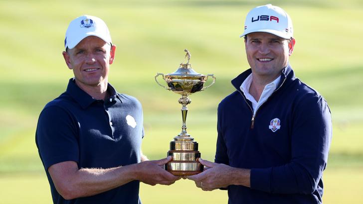 2023 Ryder Cup captains Luke Donald and Zach Johnson